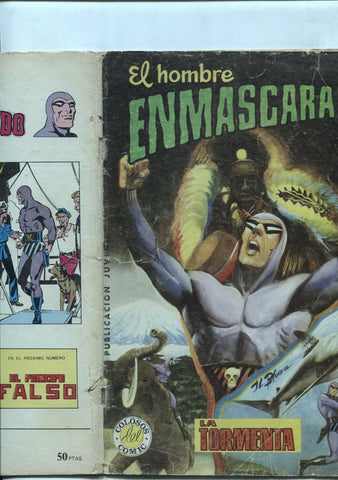 El Hombre Enmascarado numero 08: (numerado 2 en trasera)