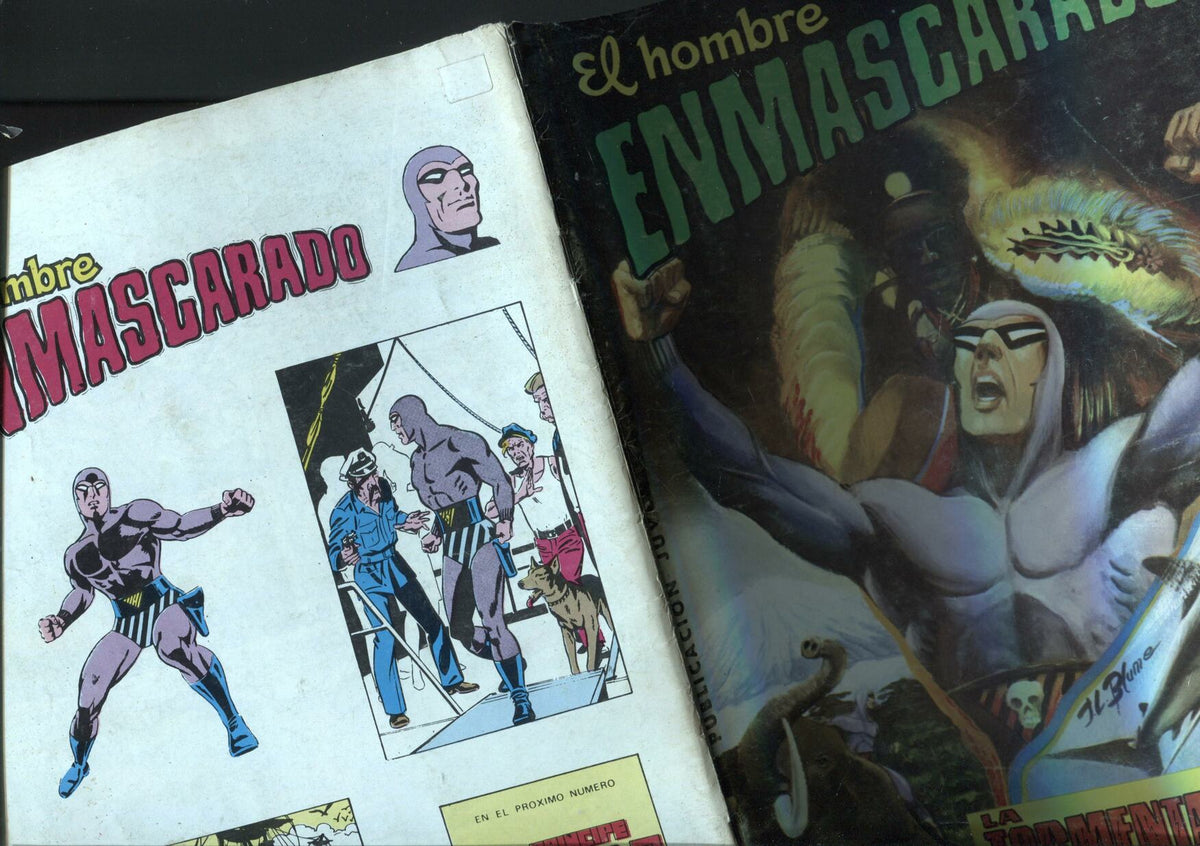 El Hombre Enmascarado numero 08: (numerado 5 en trasera)