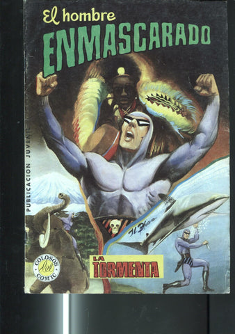 El Hombre Enmascarado numero 08: (numerado 7 en trasera)