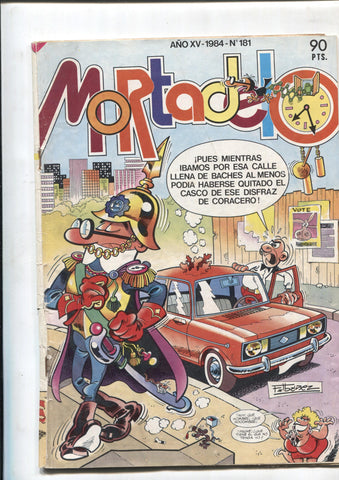 Super Mortadelo numero 181: El Capitan Pantera (Carrillo, 8 paginas), Bruce Wee el invencible (3 paginas)