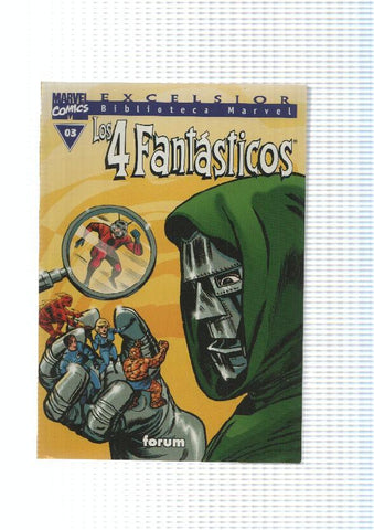 Forum: Excelsior: num 3 de Los 4 Fantasticos. Biblioteca Marvel - El pensador loco y su increible androide