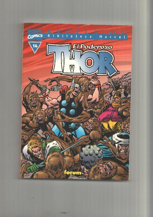 Forum: Excelsior: num 16 de Thor. Biblioteca Marvel - Conflagracion