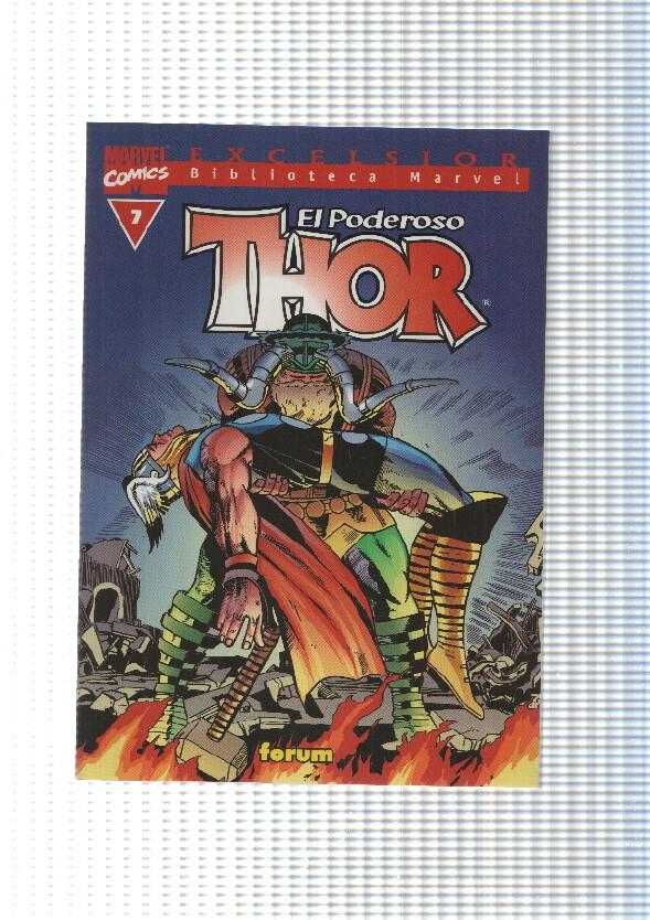 Forum: Excelsior: num 7 de Thor. Biblioteca Marvel - Donde los mortales temen caminar