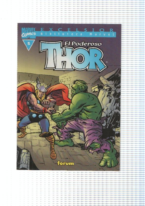 Forum: Excelsior: num 5 de Thor. Biblioteca Marvel - Contra Cobra y Mr, Hyde