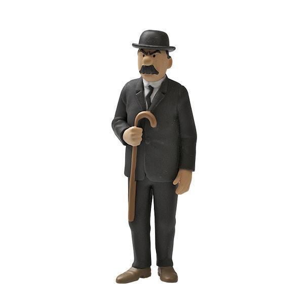 TINTIN: Figura PVC Tintin: Dupont con baston - Figura grande 9 cm 2010  (ref. #42445)