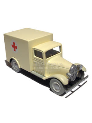 TINTIN: Figura/Figurine Tintin: L'ambulance de l'asile des Cigares du Pharaon