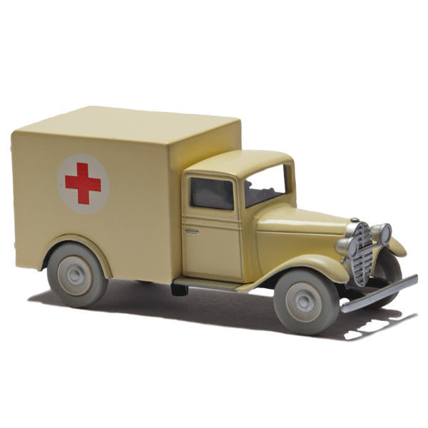 TINTIN: Figura/Figurine Tintin: L'ambulance de l'asile des Cigares du Pharaon