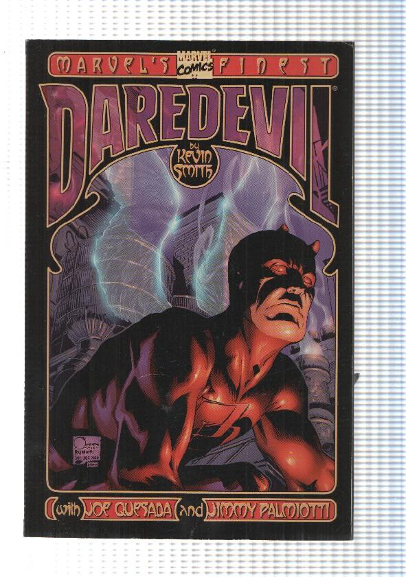 Marvel: Daredevil. Marvels Finest, by Kevin Smith (leve deterioro lado derecho una pagina interior)