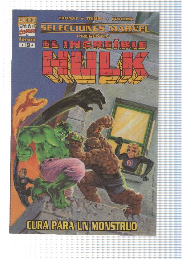 Planeta: Selecciones Marvel num 19: El Increible Hulk - Cura para un monstruo