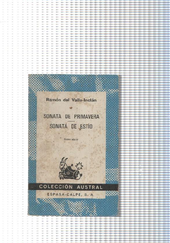 Coleccion Austral num. 430: Sonata de Primavera- Sonata de estio