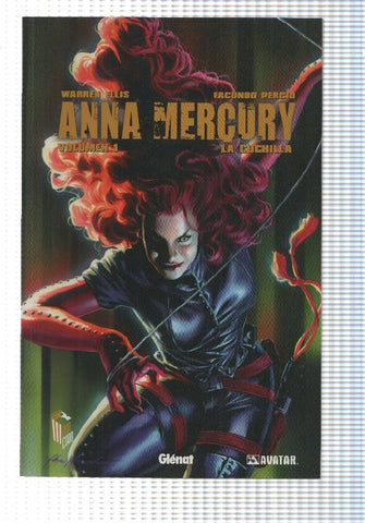 Glenat: Anna Mercury vol. 1, La cuchilla. Por Ellis y Percio
