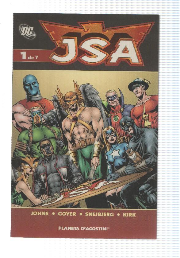 Planeta: JSA num 1 de 7 - En quien confias. DC