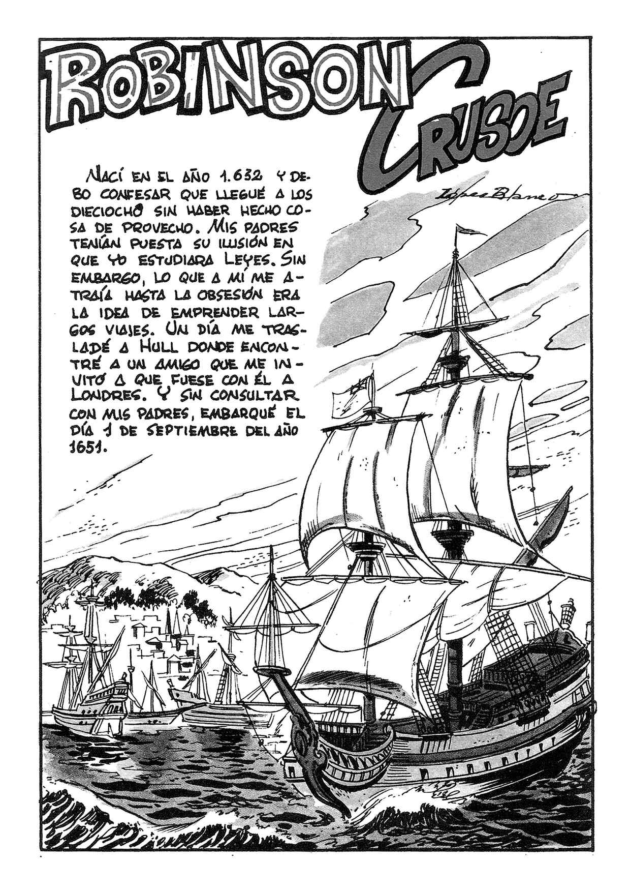 Los Tebeos de El Boletin numero 157: Robinson Crusoe numero 1 de 3