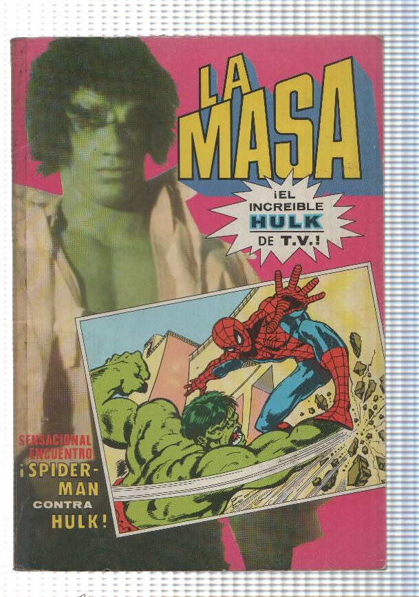 Bruguera: La Masa especial numero 1: Spiderman contra Hulk