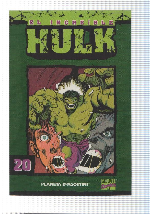 planeta: coleccionable El Increible Hulk num 20 de 50 - Ha vuelto