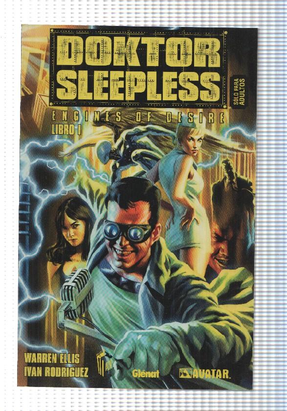 Glenat: Doktor Sleepless volume 1. Engines of desire