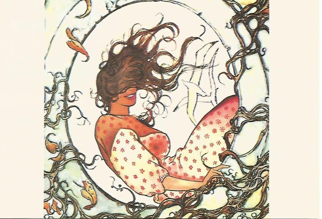 Postal MILO MANARA - Il piacere di essere numerada atras a lapiz numero 13