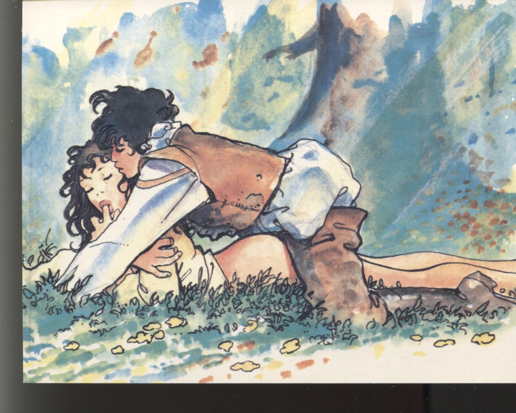 Postal MILO MANARA - Il piacere di essere, modelo 7