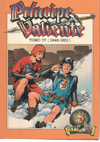 Edicion Historia: Principe Valiente Tomo IV 978 a 1951, por Harold R. Foster