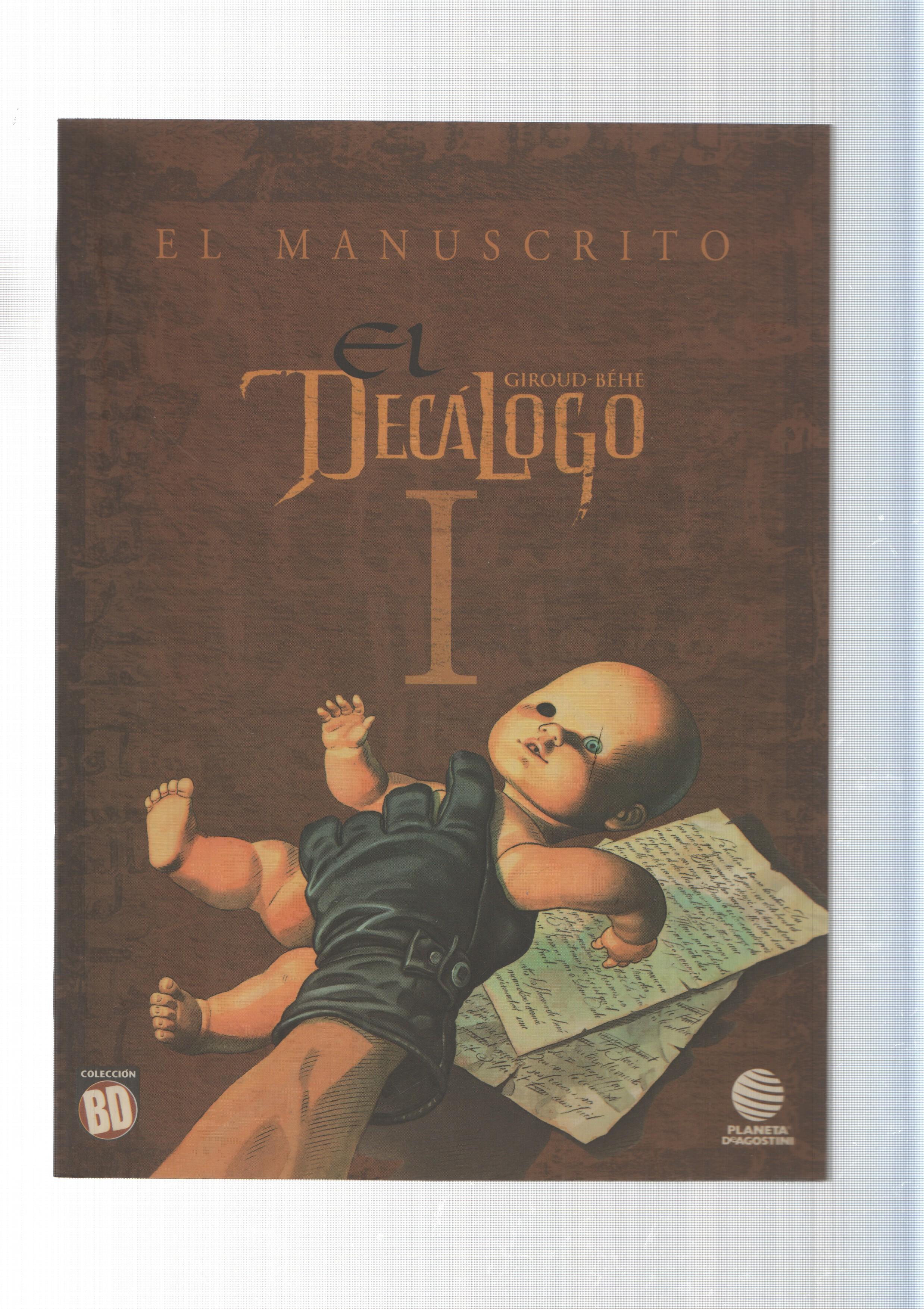 Planeta, Coleccion BD: 3. El decalogo num 1 - El manuscrito