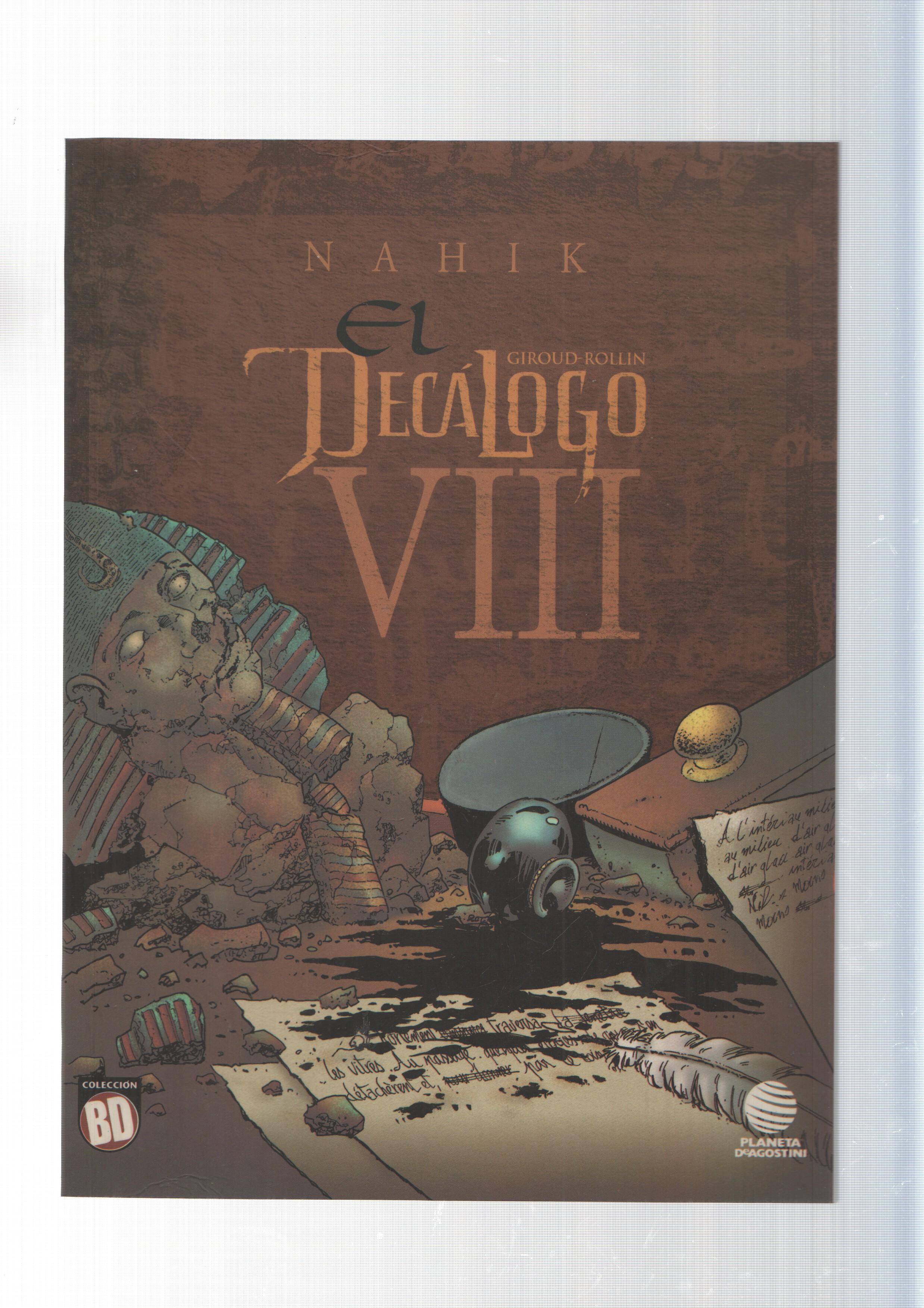 Planeta, Coleccion BD: 27. El Decalogo num VIII - Nahik