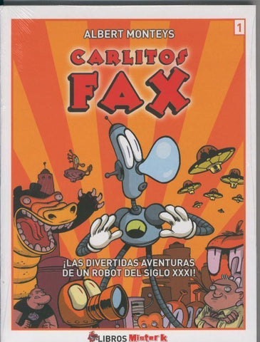 LIbros Mister K: Carlitos Fax (con precinto editorial)
