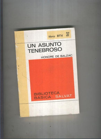 Salvat libro RTV numero 037:Un asunto tenebroso 