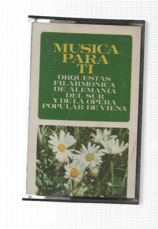 Hispavox: Cinta Cassette. Musica para ti. CH 43