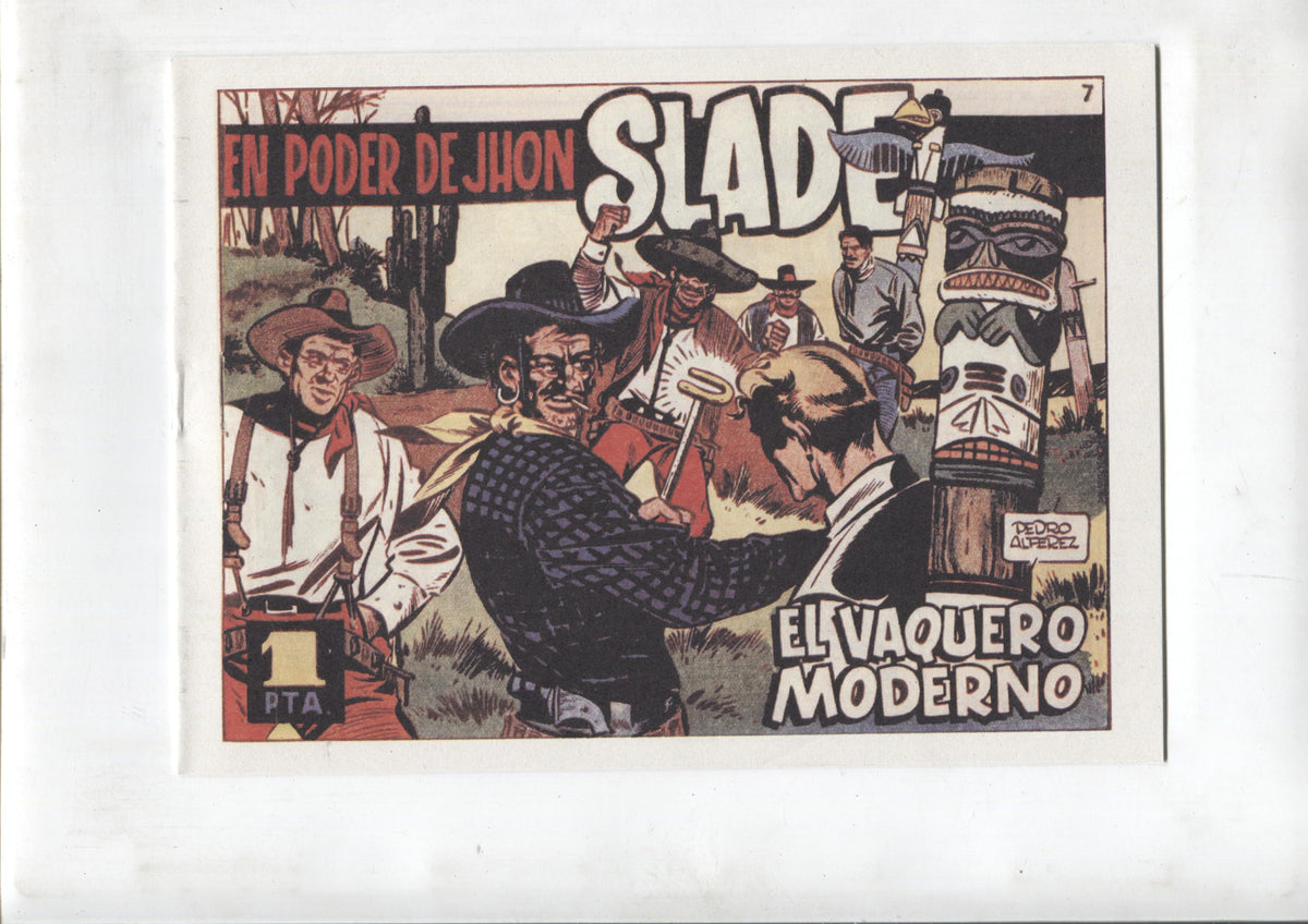 Facsimil El Vaquero Moderno numero 07: En poder de Jhon slade