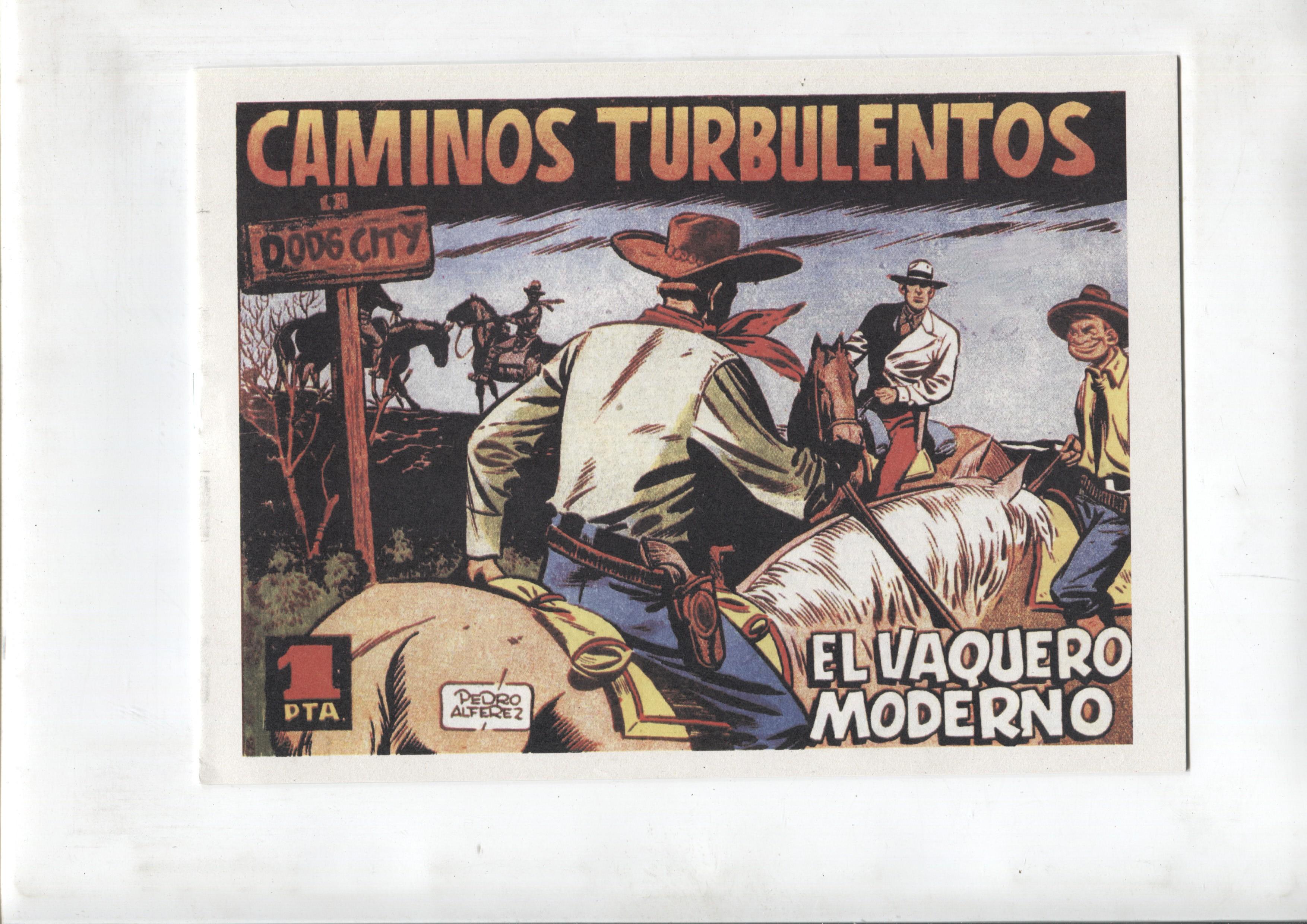 Facsimil El Vaquero Moderno numero 08: Caminos turbulentos