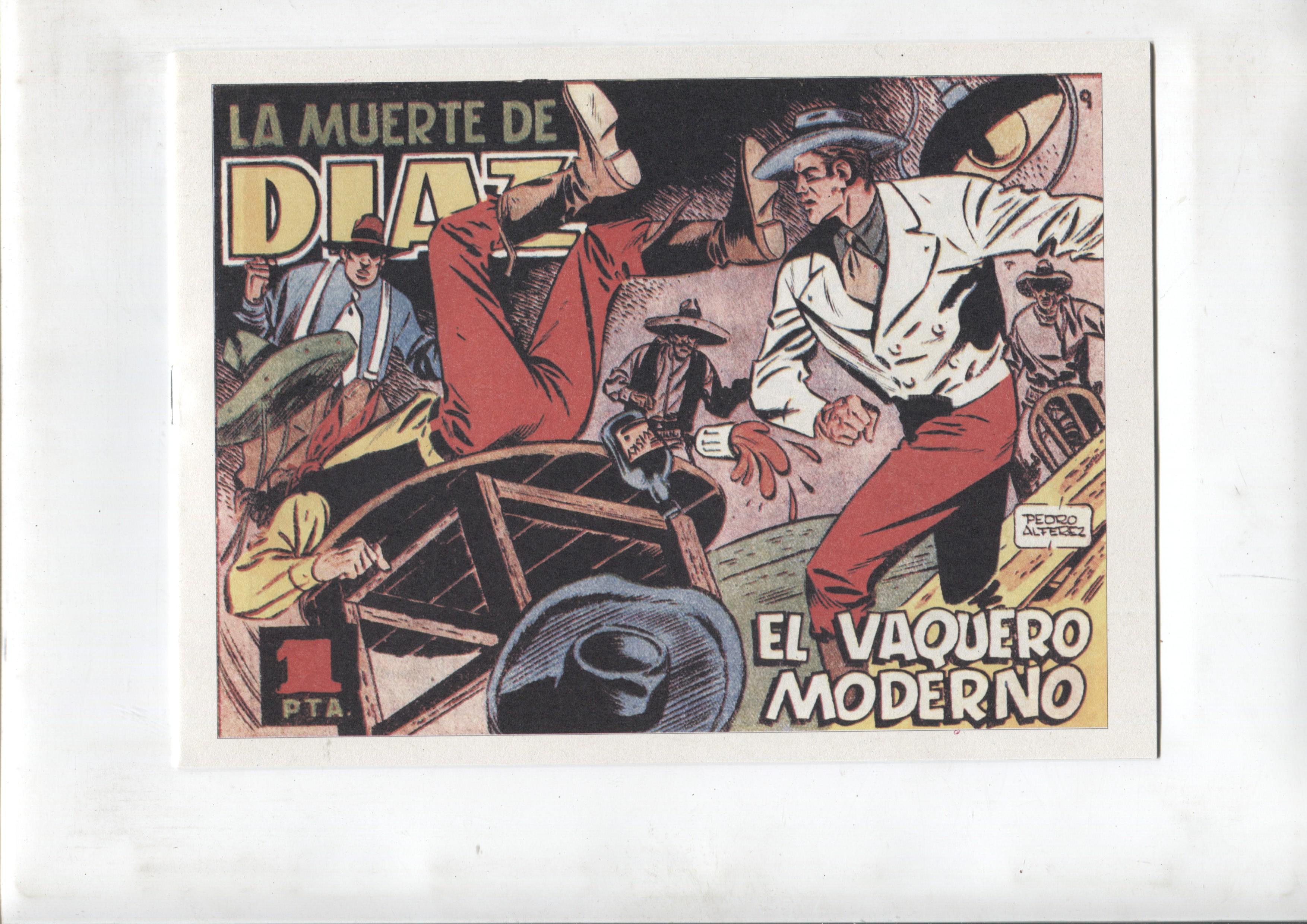 Facsimil El Vaquero Moderno numero 09: La muerte de Diaz