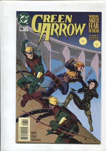 Dc: Green Arrow numero 098: Where Angels Fear To Tread, three of five