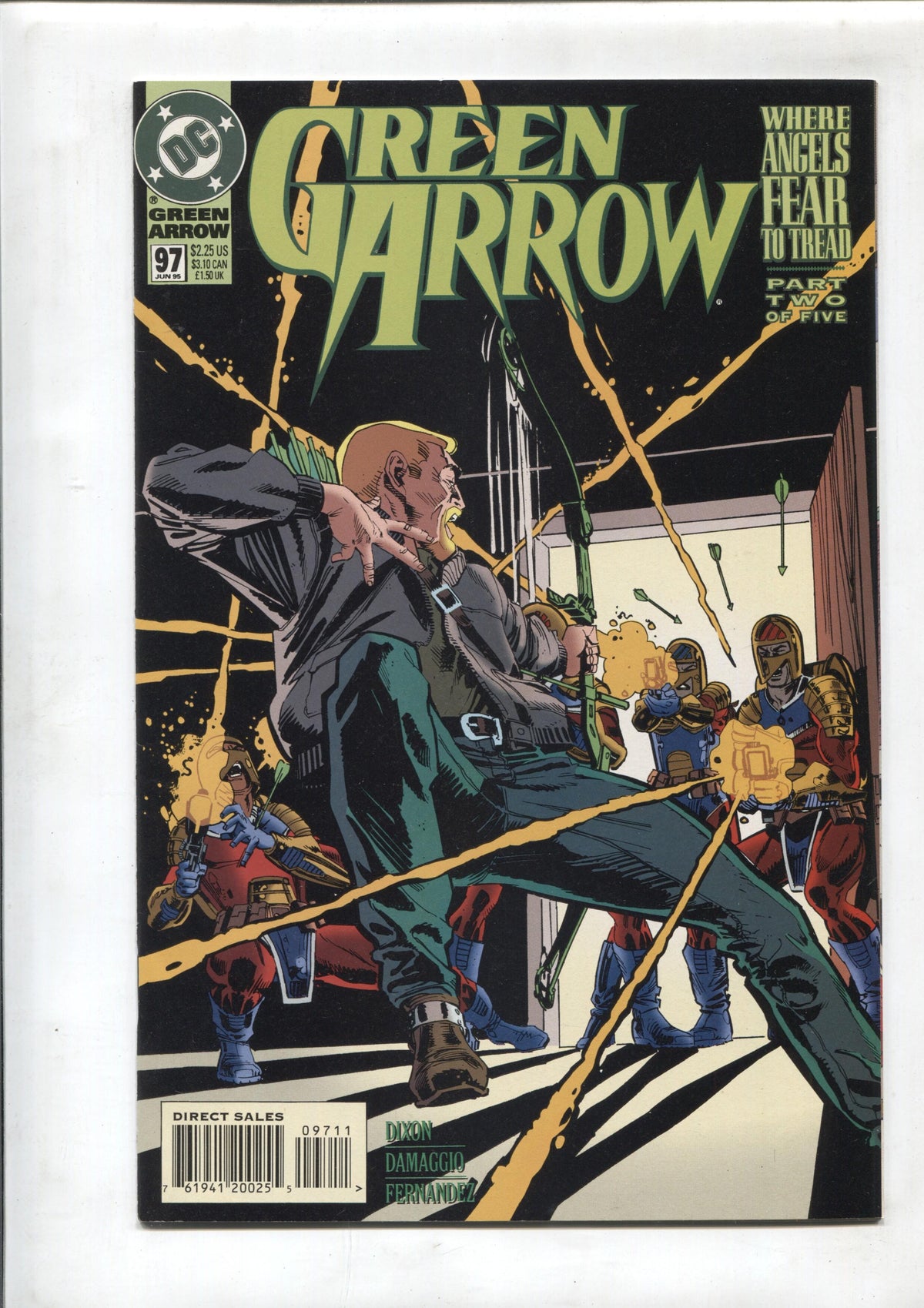 Dc: Green Arrow numero 097: Where Angels Fear To Tread, two of five