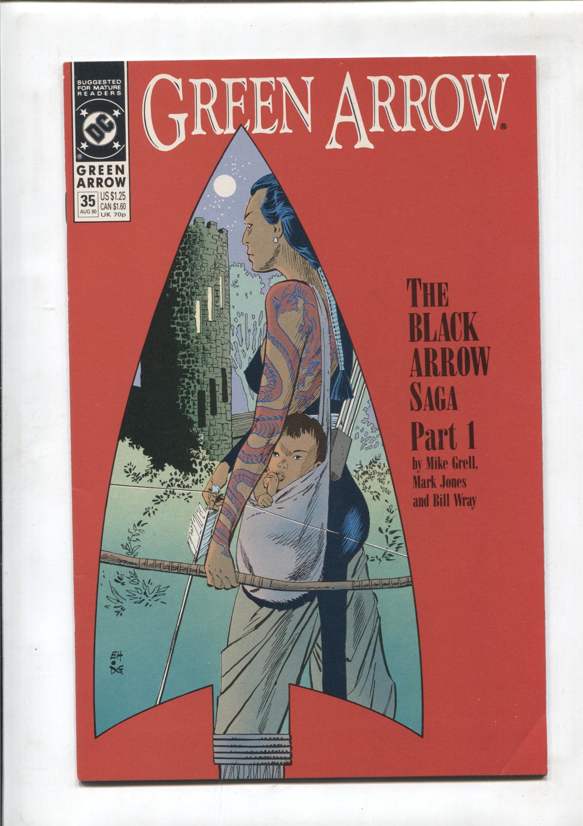 Dc: Green Arrow numero 035: The Black Arrow Saga, part 1