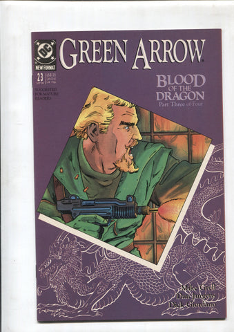 Dc: Green Arrow numero 023: Blood of the Dragon