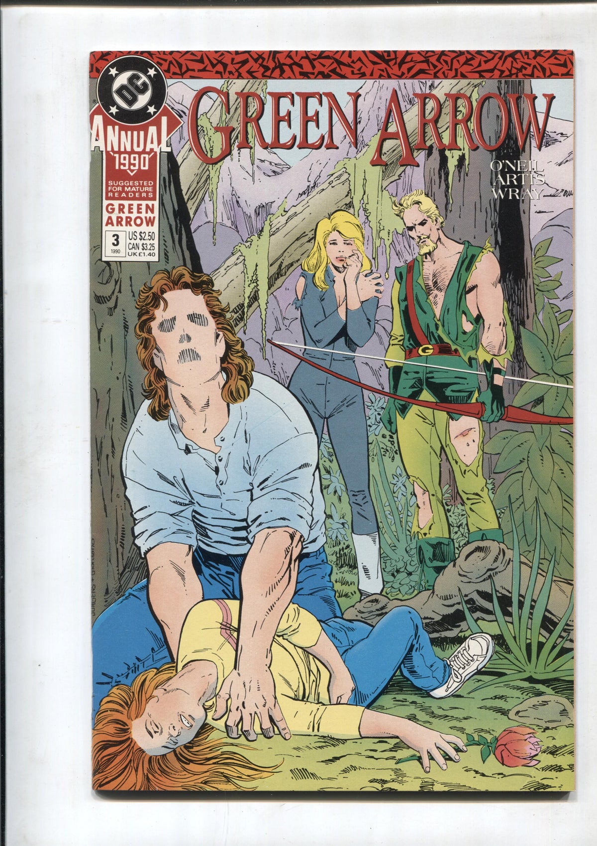 Dc: Green Arrow Annual numero 3 (1990):  A Walk in the Wind