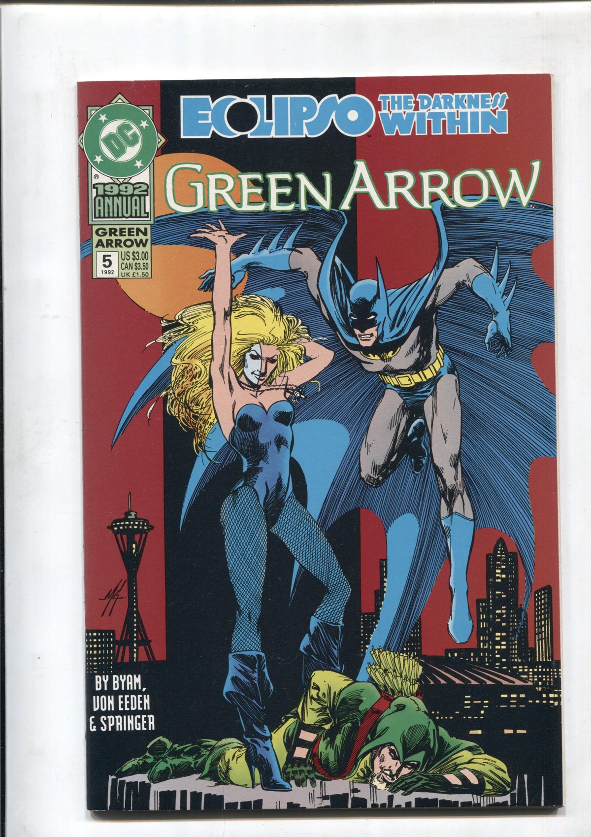 Dc: Green Arrow Annual numero 5 (1992):  Angels of Vengeance
