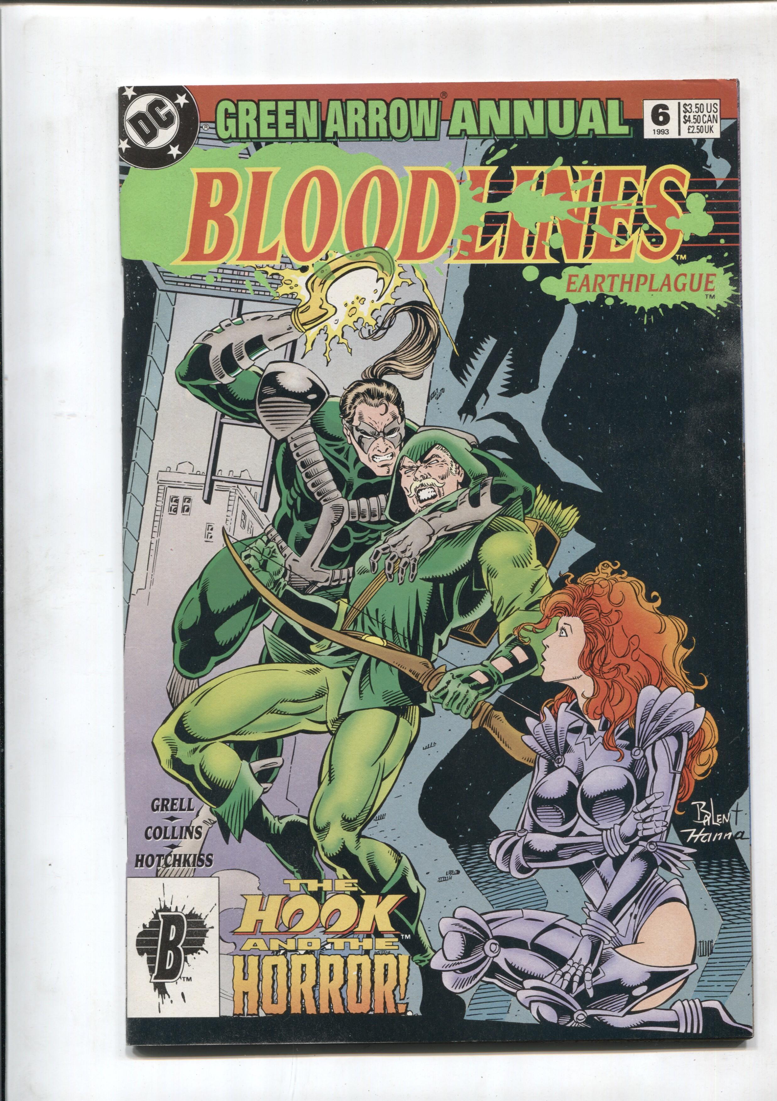 Dc: Green Arrow Annual numero 6 (1993):  Lust be a Lady Tonight