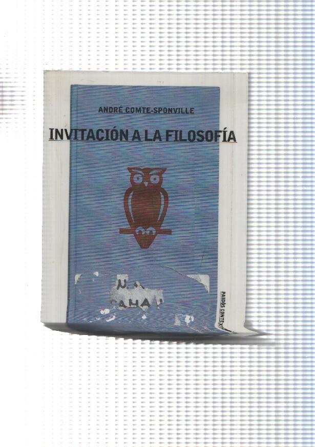 Paidos contextos: Invitacion a la filosofia