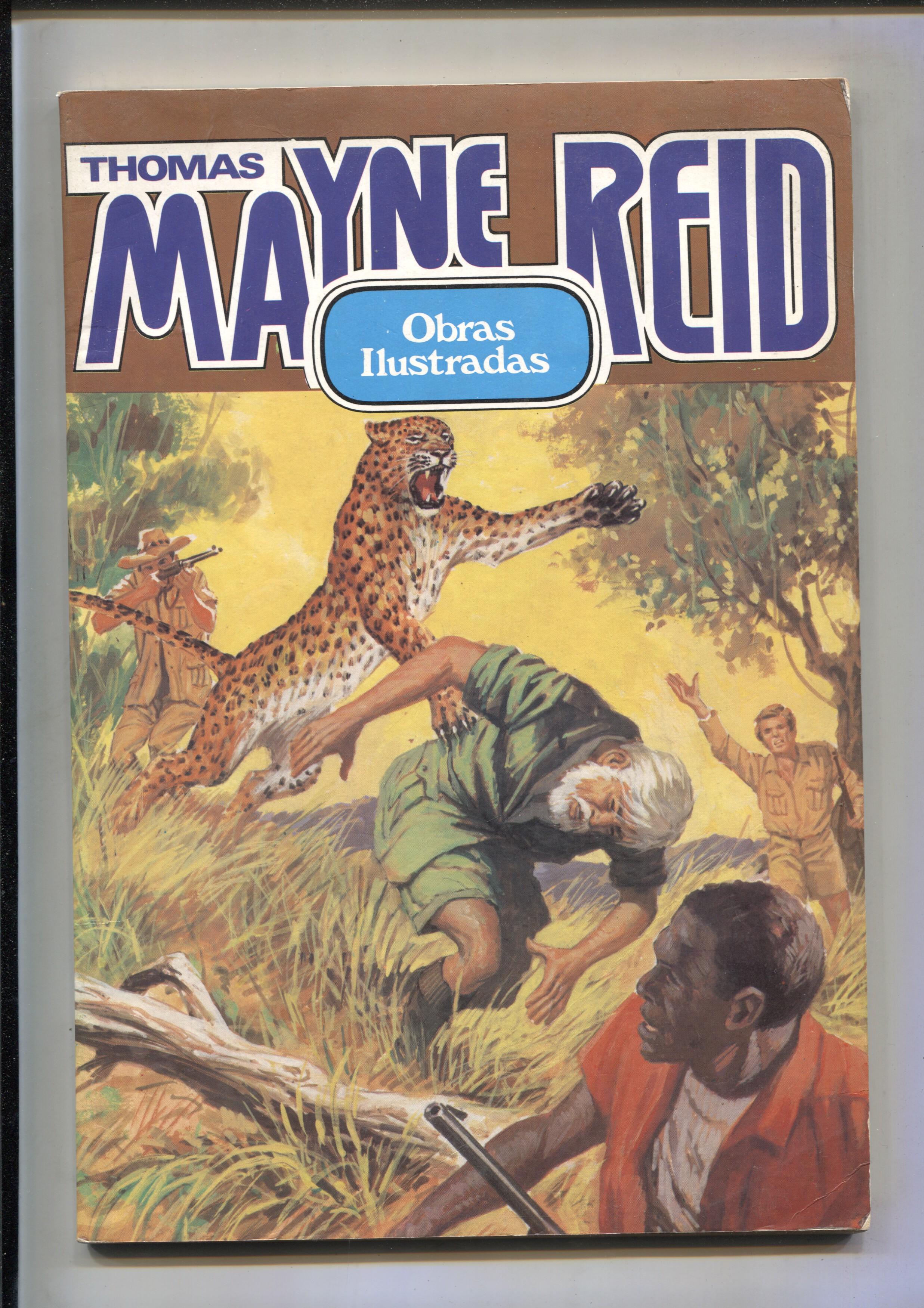 Obras ilustradas numero 08: Thomas Mayne Reyd: Combate en los pantanos, Safari en el pais de las sombras, 