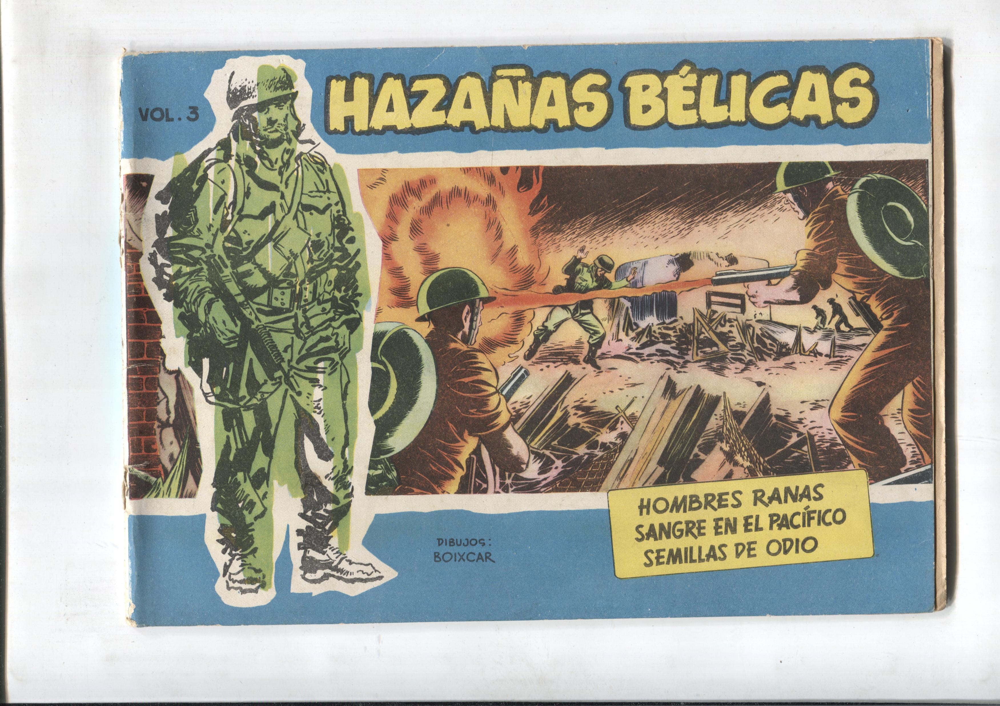 Hazañas Belicas Azules numero 003: Hombres ranas, sangre en el pacifico y semillas de odio