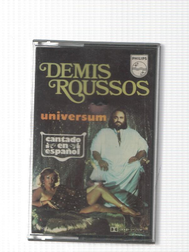 Philips: Cinta cassette: Demis Roussos Universum, cantado en español