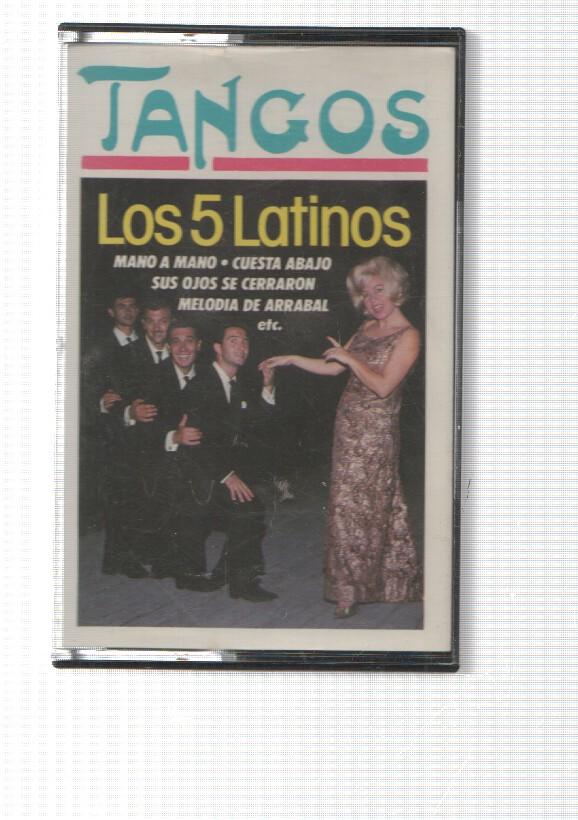 Perfil: cassette: Los 5 Latinos, Tangos. Mano a mano, Melodia de Arrabal