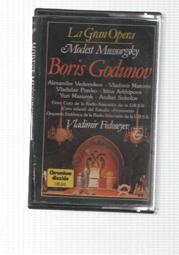 Philips: cassette: Modest Mussorgsky Boris Godunov, La Gran Opera