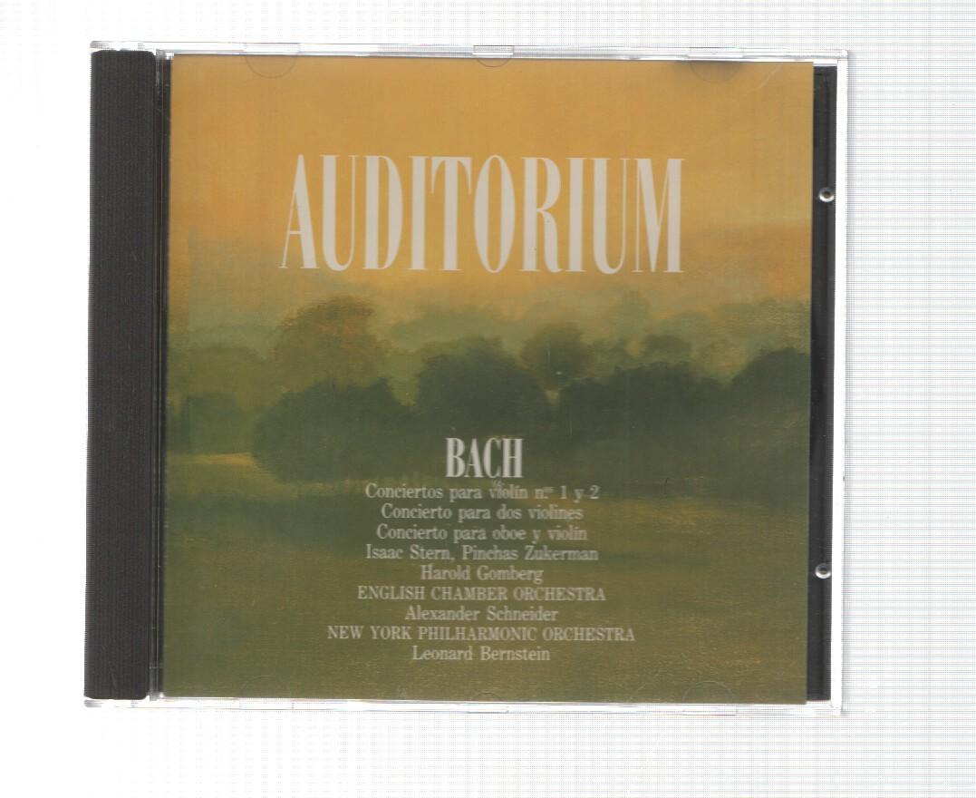 CD: Sony Music: Auditorium. Bach - Conciertos para violin