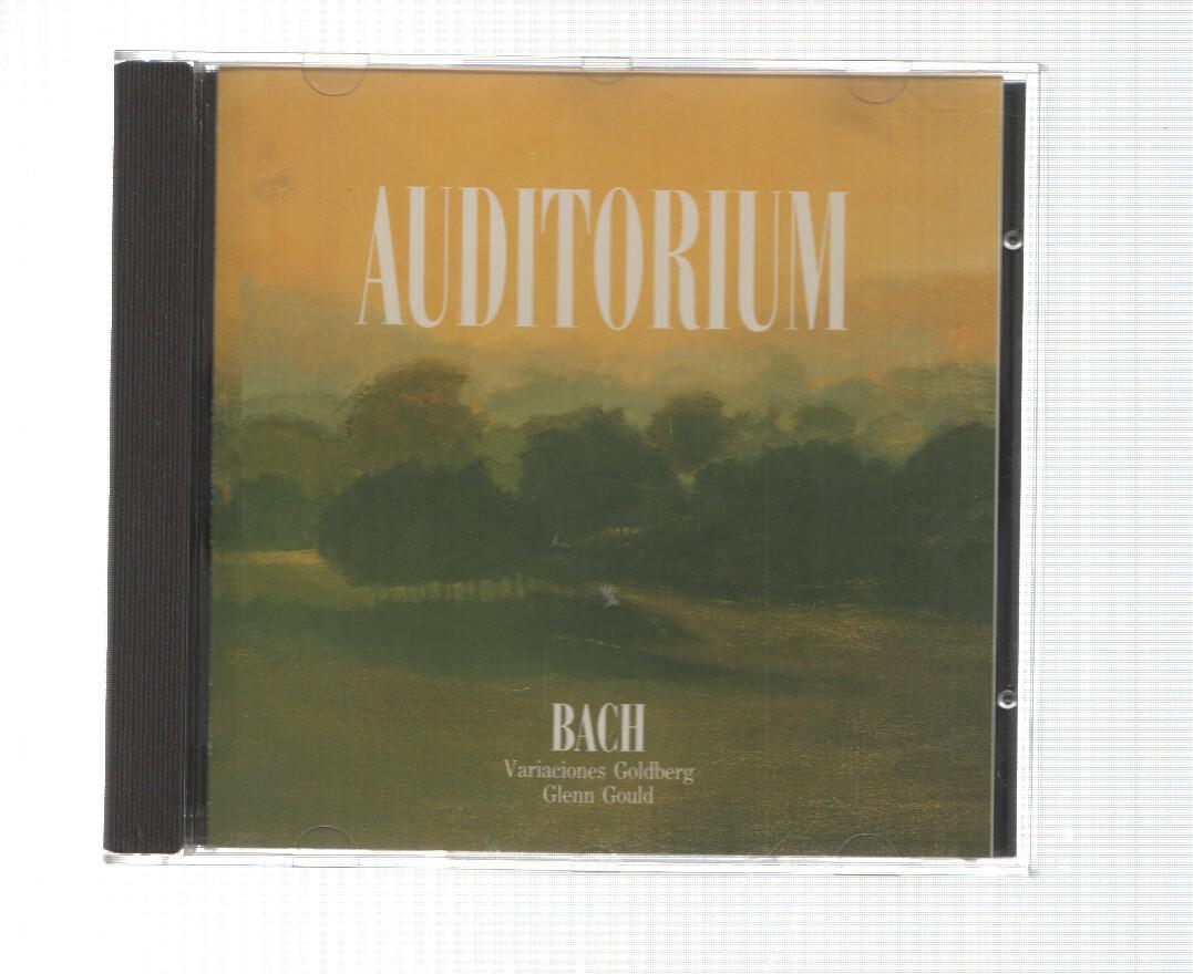 CD: Sony Music: Auditorium. Bach - Variaciones Goberg, Glenn Gould