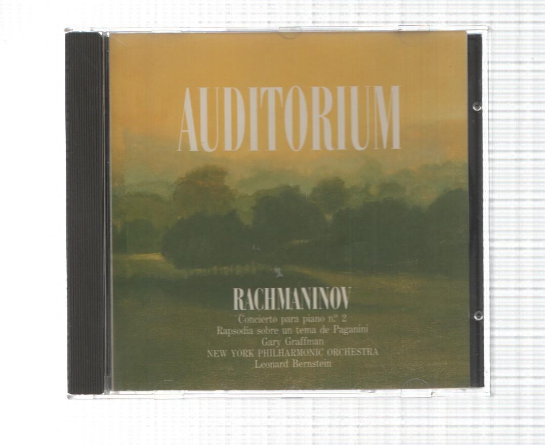 CD: Sony Music: Auditorium. Rachmaninov - Concierto para piano num 2. Graffman and Bernstein