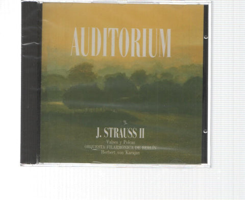 CD: Emi: Auditorium. Strauss II - Valses y polcas. Karajan