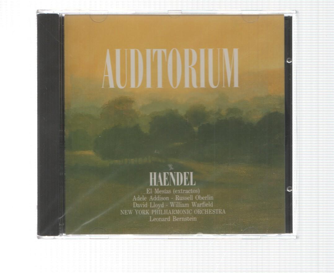 CD: Sony Music: Auditorium. Haendel - El mesias, NY Philarmonic Orchestra