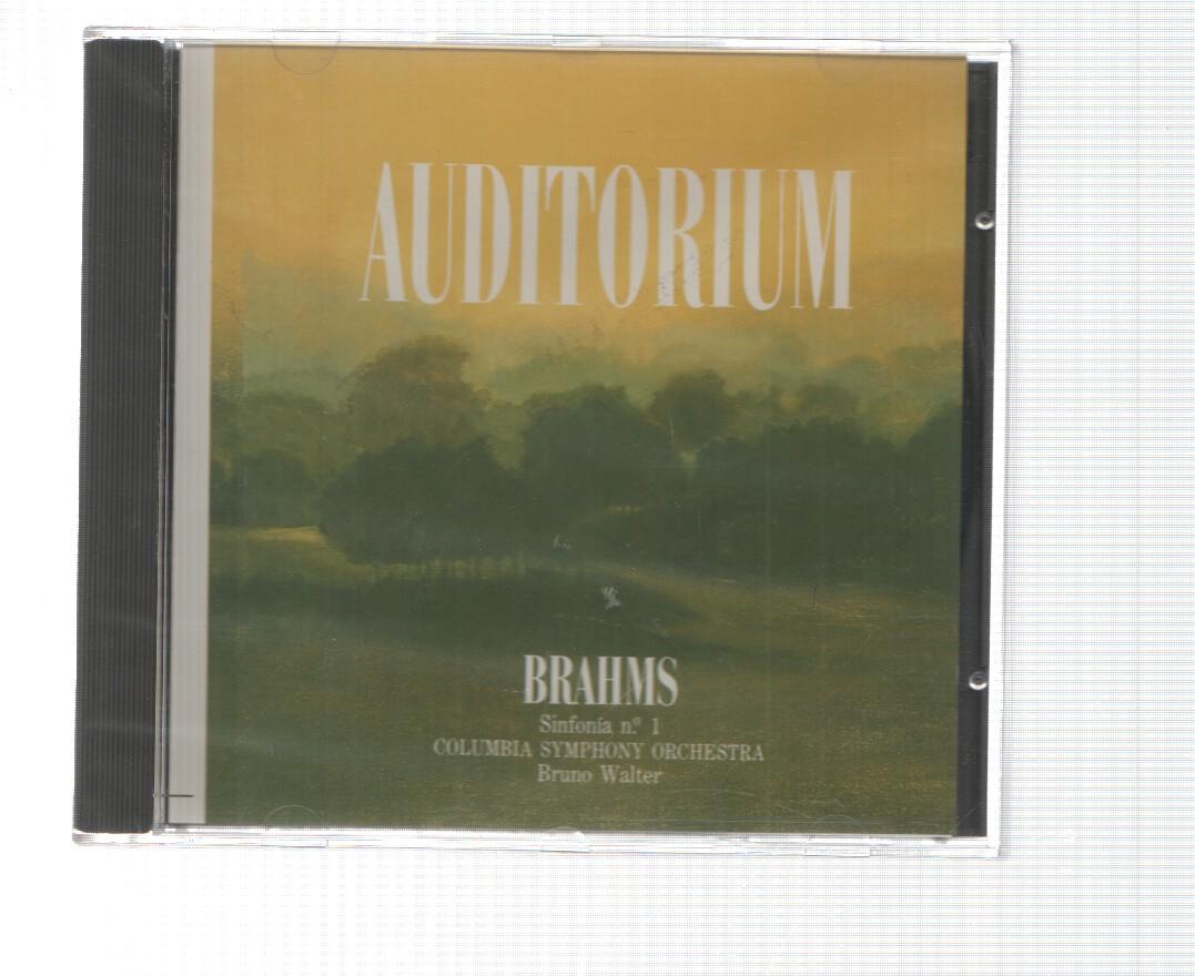 CD: Sony Music: Auditorium. Brahms - Sinfonia num 1. Walter